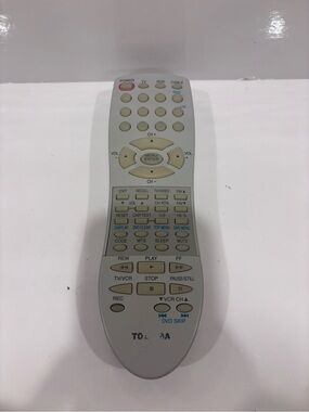 Toshiba universal remote control tv vcr cable dcd- vintage oem- made in Thailand